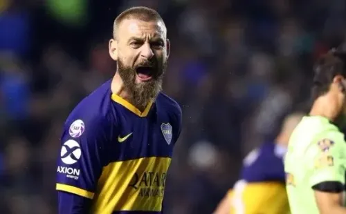 Daniele De Rossi con la camiseta de Boca.