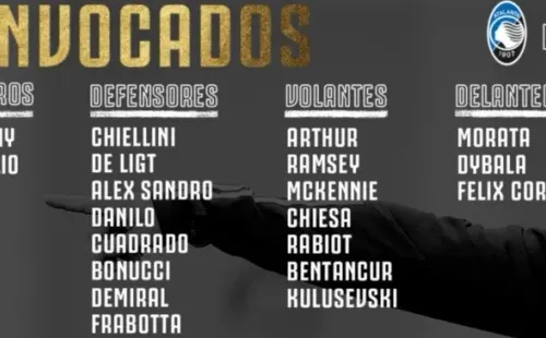 Foto: Twitter oficial de Juventus.