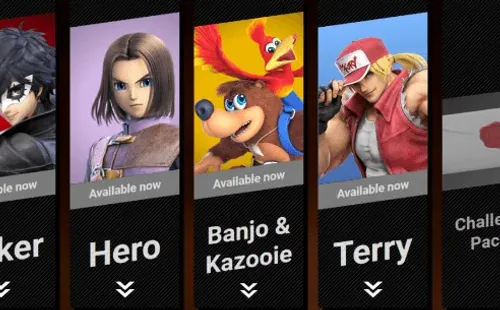 Lista de los DLC de SSBU hasta el momento.