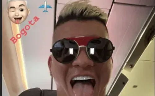 Rangel viajó a Bogotá para acompañar a sus compañeros del América