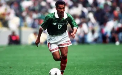Galindo también se lucía en el Tri.