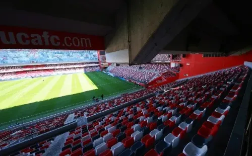 Así luce el Nemesio Diez de Toluca en tiempos de cuarentena.