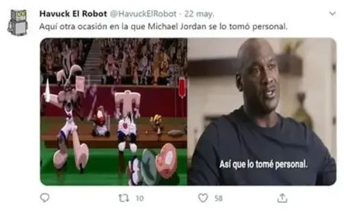 Meme sobre la serie de Jordan: ‘The Last Dance’. Foto: archivo particular.