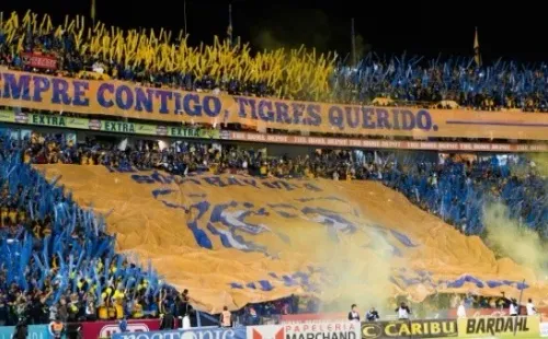 La afición de Tigres le pone color a la Liga MX.