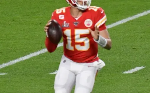 Mahomes, el hombre récord (Getty).