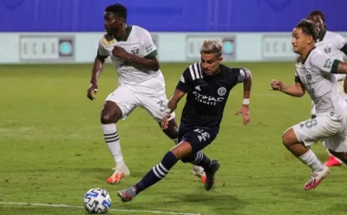 New York City FC vs.Portland Timbers. (Getty)