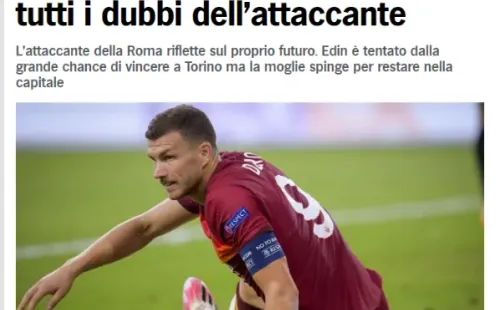 La nota publicada por el sitio Corriere Dello Sport.