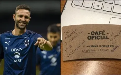 El lindo mensaje del lateral.