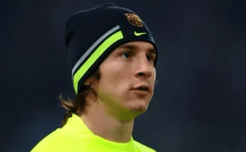 Lionel Messi ya elegía a Barcelona en la PlayStation (Getty Images)