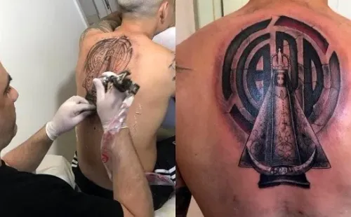 Enzo cumpliendo su promesa.