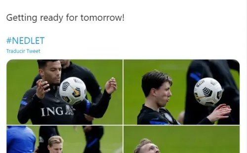 Foto: Twitter oficial de Países Bajos.