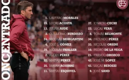 Foto: Twitter oficial de Lanús.