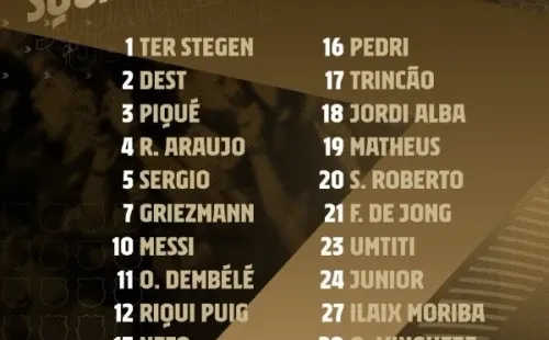 Foto: Twitter oficial de Barcelona.