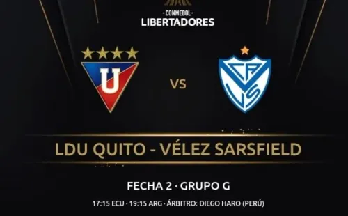 Twitter oficial de la Copa Libertadores.