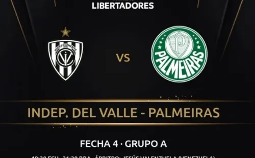 Foto: Twitter oficial de la Copa Libertadores.