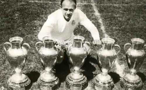 Alfredo Di Stefano, multicampeón de Champions con el Real Madrid