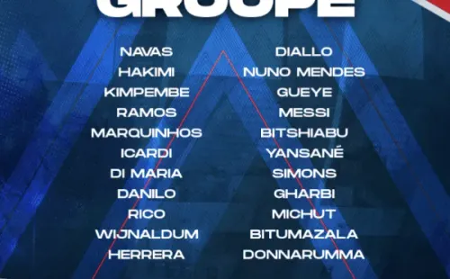 Foto: Twitter oficial PSG