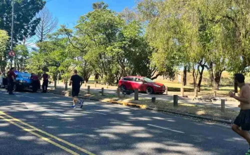 La zona es frecuentada por corredores y ciclista.