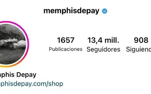 Su nueva portada en Instagram.