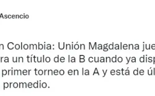 Periodista colombiano. Twitter.