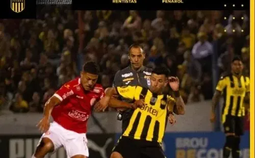 Peñarol 0-0 Rentistas. Twitter.