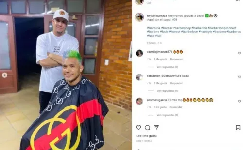 El nuevo look de Teo. Instagram.