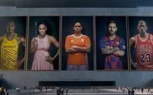 La publicidad de Robledo con Messi y las estrellas.