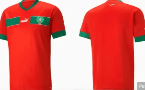 Camiseta titular de Marruecos para Qatar 2022