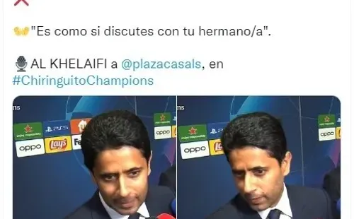 Al Khelaifi en El Chiringuito.