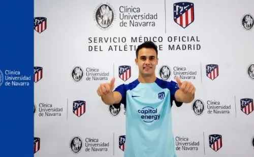 Reguilón ya firmo con el Atleti. (Atlético de Madrid)