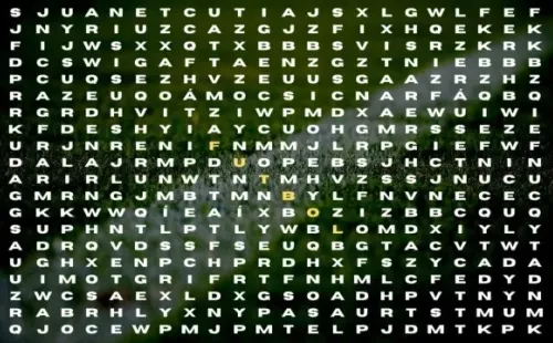 Aquí está la palabra FUTBOL.