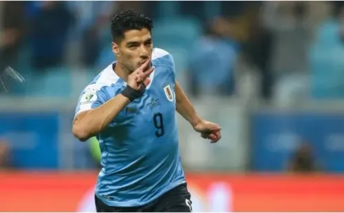 Un ícono, un referente, Suárez es sinónimo del gol en Uruguay (Getty Images)