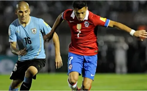 Trece años de presencias para el lateral, que supo ser campeón con Uruguay (Getty Images)