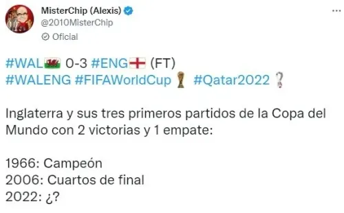 Míster Chip en Twitter.