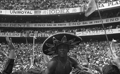 Pelé, en México 1970. (@CBF_Futebol)