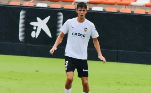 Facundo González, jugador de Uruguay y del Valencia.