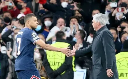 ¿Kylian Mbappé será dirigido por Carlo Ancelotti? Getty Images.