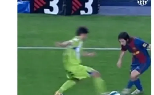 Barcelona recordó el gol que Lionel Messi le anotó al Getafe en la Copa del Rey 2007.