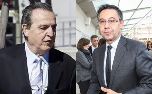 José María Enríquez Negreira y Josep María Bartomeu: TW
