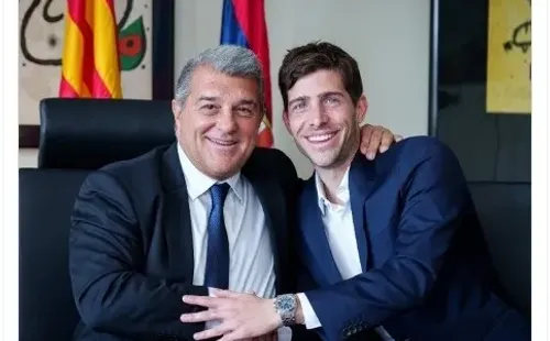 Mensaje de los 400 millones de Sergi Roberto. Getty.