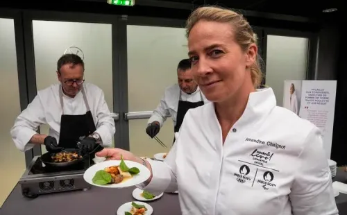 Amandine Chaignot, una de las chefs.