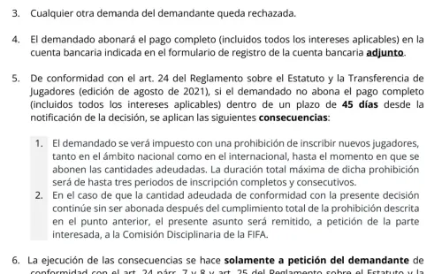 Resolución de la demanda de Liga de Quito contra Newell’s por Djorkaeff Reasco. (FOTO: FIFA)