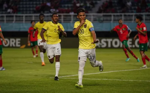 Michael Bermúdez es uno de los capitanes de Ecuador y en el pasado Sudamericano Sub-17 también fue uno de sus mejores jugadores. (Foto: @LaTri)