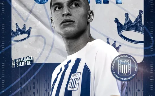 Alianza anunció a Serna. (Foto: Alianza Lima Prensa)