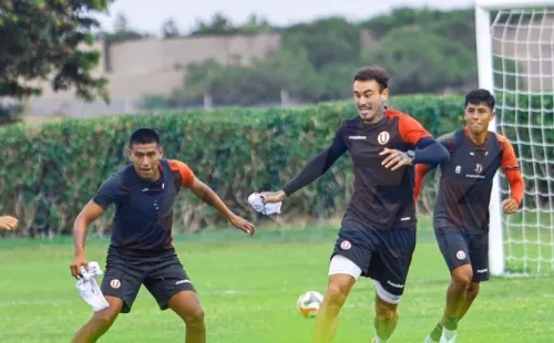 Dulanto entrenando con Universitario. (Foto: El Diez)
