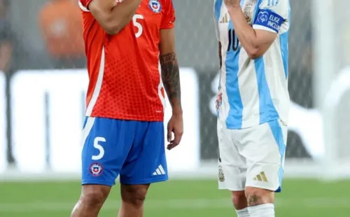 Lionel Messi en el Argentina vs. Chile. (Foto: IMAGO)