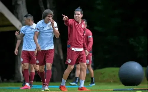 Quick Mendoza durante la pretemporada con Cruz Azul. (TW Rubén Beristáin)