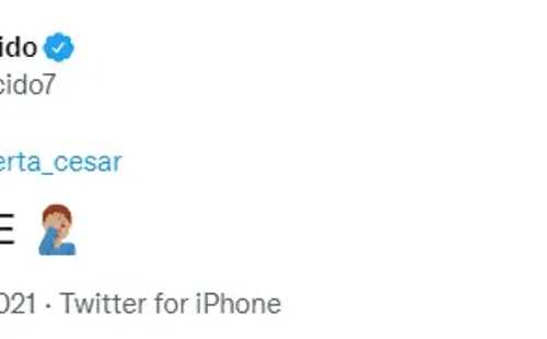 Salcido, furioso en las redes.