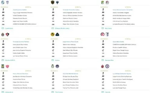 La designación arbitral completa de la jornada 12.
