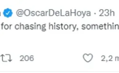 Óscar de la Hoya sobre Canelo Álvarez